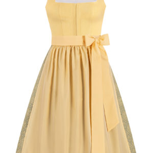 Festdirndl mit Leinen-Mieder (70 cm) ~ 34