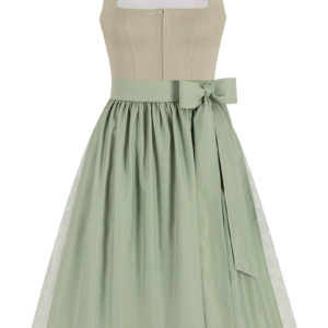 Festdirndl mit Leinen-Mieder (70 cm) ~ 34