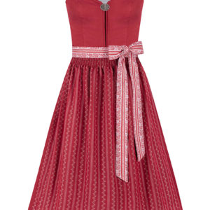 Dirndl lang 85 cm dunkelrot Ottille 014665 ~ 36