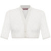 Dirndlbluse Spitze creme Stretch Emma 014039 ~ 30