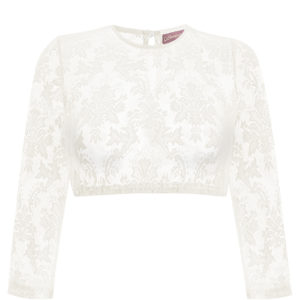 Dirndlbluse Spitze creme Emilia 015415 ~ 30