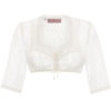 Dirndlbluse Spitze creme Stretch Marie 015412 ~ 30