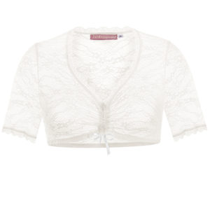 Dirndlbluse Spitze creme Stretch Marlen 015175 ~ 30