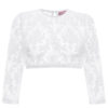 Dirndlbluse Spitze weiß Emilia 015417 ~ 30