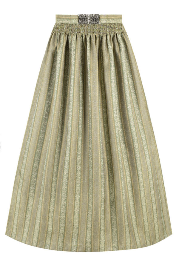 Dirndlschürze lang 90 cm salbei Jolina 016330 ~ L