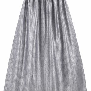Dirndlschürze lang 85 cm silber blau Jolina 016332 ~ L