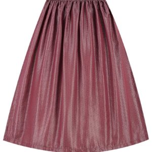 Dirndlschürze midi 65 cm aubergine 017668 ~ L