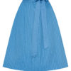 Dirndlschürze midi 70 cm hellblau gestreift Nelly 013769 ~ L