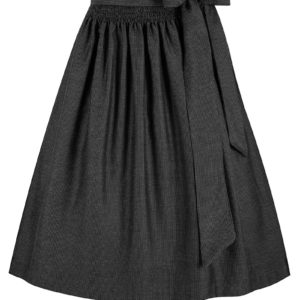 Dirndlschürze midi 65 cm anthrazit Chloe 016582 ~ L