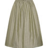 Dirndlschürze midi 70 cm oliv gemustert 012596 ~ L