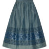 Dirndlschürze midi 70 cm petrol 012748 ~ L