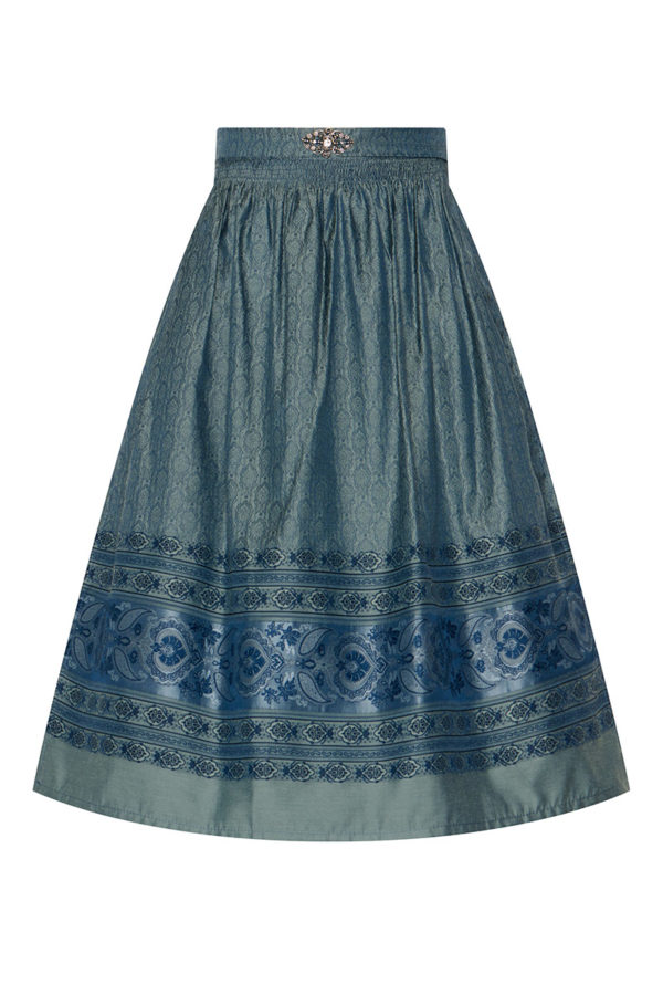 Dirndlschürze midi 70 cm petrol 012748 ~ L