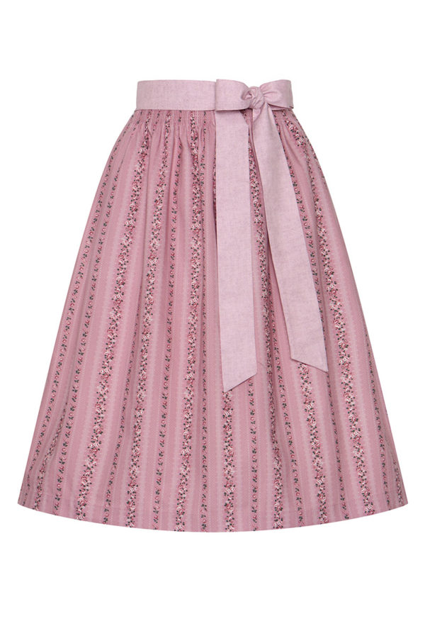 Dirndlschürze midi 70 cm rosenholz 015162 ~ L