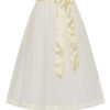 Dirndlschürze Spitze midi 65 cm creme Clara 013138 ~ M