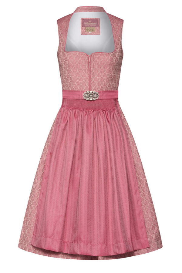 Midi Dirndl 65 cm altrosa Alenia 010581 - limitiert ~ 38