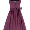Midi Dirndl 65 cm aubergine Amalia 015426 ~ 30
