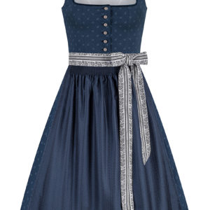 Midi Dirndl 65 cm dunkelblau Amalia 014663 ~ 32