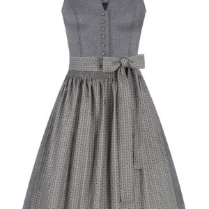 Midi Dirndl 65 cm grau Coletta 015425 - limitiert ~ 32