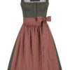 Midi Dirndl 65 cm oliv rosenholz Leonie 016551 ~ 32