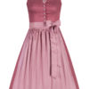 Midi Dirndl 65 cm rosenholz altrosa Julie 009990 ~ 30