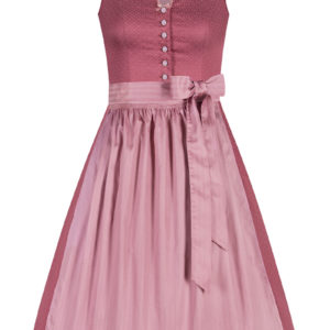 Midi Dirndl 65 cm rosenholz altrosa Julie 009990 ~ 30