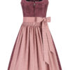 Midi Dirndl 70 cm aubergine altrosa Mariella 016587 - limitiert ~ 32