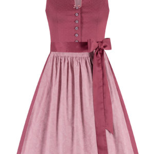 Mini Dirndl 60 cm rosenholz altrosa Ricarda 009991 ~ 36