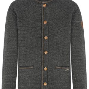 Trachten Strickjacke anthrazit Ferdi 013716 ~ 44