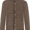 Trachten Strickjacke braun Fredi 013726 ~ 44