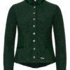 Trachten Strickjacke dunkelgrün Magdalena 013807 ~ 34