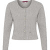 Trachten Strickjacke hellgrau Marlene 010951 ~ 32
