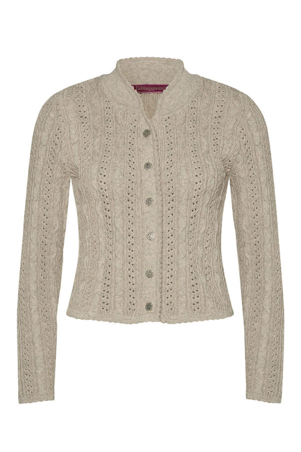 Trachten Strickjacke natur Franzi 009530 ~ 30