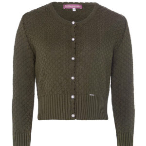 Trachten Strickjacke salbei Marlene 014632 ~ 32