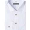 Trachtenhemd extralang weiß Lenz 002820 - slimfit ~ XS (35/36)