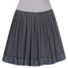 Trachtenrock mini 60 cm grau getupft Franka 011416 ~ 32