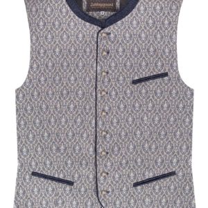 Trachtenweste blau grau Franz 016083 ~ 102