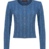Trachten Strickjacke blau Lisa 002816 ~ 36