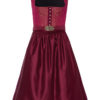 Midi Dirndl 70cm aubergine gemustert beere Julia 003671 - limitiert ~ 36