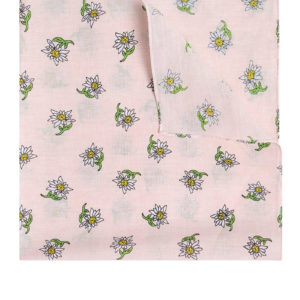 Trachtentuch 51x51 farblich sortiert Edelweiß 100648 ~ rosa