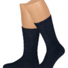 Trachtensocken kurz dunkelblau Merinowolle 005530 ~ 38-39