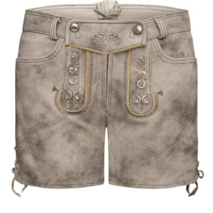 Lederhose kurz stein Maria 004953 ~ 34
