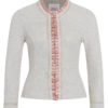 Damen Trachtenjacke hellgrau altrosa Eliona 012419 ~ 32