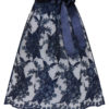 Dirndlschürze Spitze midi 65 cm dunkelblau Urania 014106 ~ L