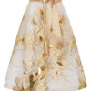 Dirndlschürze Spitze midi 70 cm gold mit Pailletten 014111 ~ L