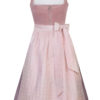 Midi Dirndl 70 cm altrosa flieder Samtcord Marilena 016761 ~ 30