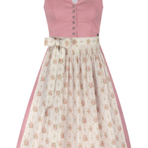 Mini Dirndl 60 cm altrosa creme Minna 010688 ~ 30