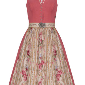 Mini Dirndl 60cm koralle beige Bethany 004741 ~ 30
