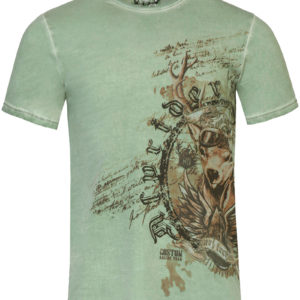 Trachtenshirt eukalyptus grün Ingo 015414 ~ 3XL