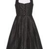 Midi Dirndl 70cm Gastro schwarz Ronja 005599 ~ 40