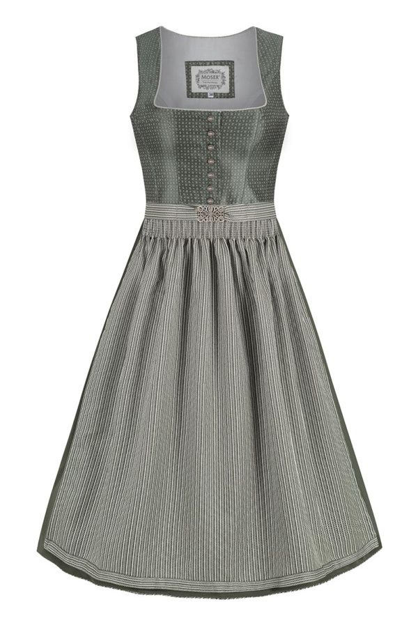 Dirndl lang 80 cm salbei oliv Ariane 014190 ~ 38